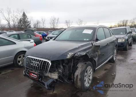 2014 Audi Q5 2.0T Premium из США, поврежденный, VIN WA1LFAFP2EA101168